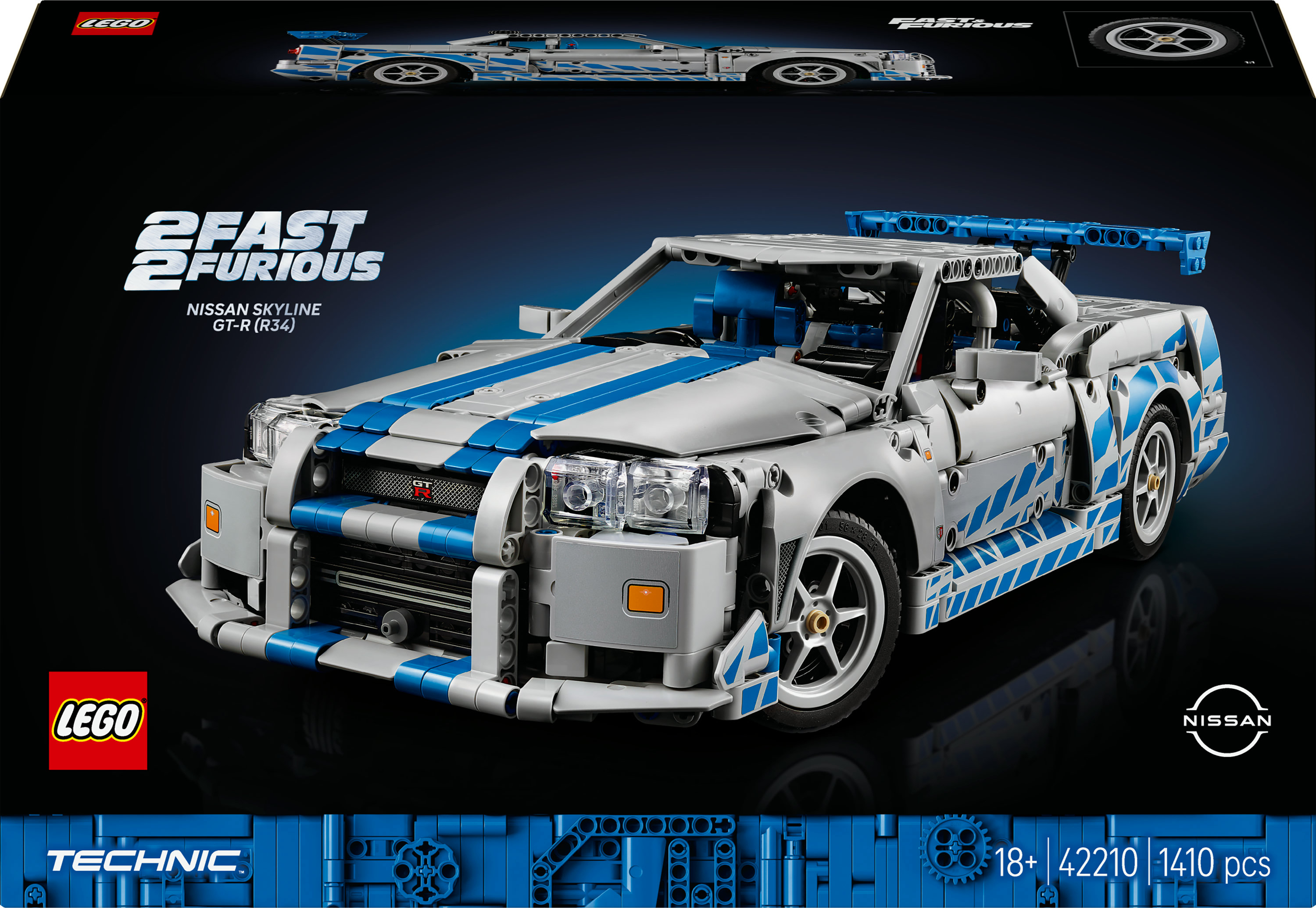   Technic 42210 Fast 2 Furious Nissan Skyline