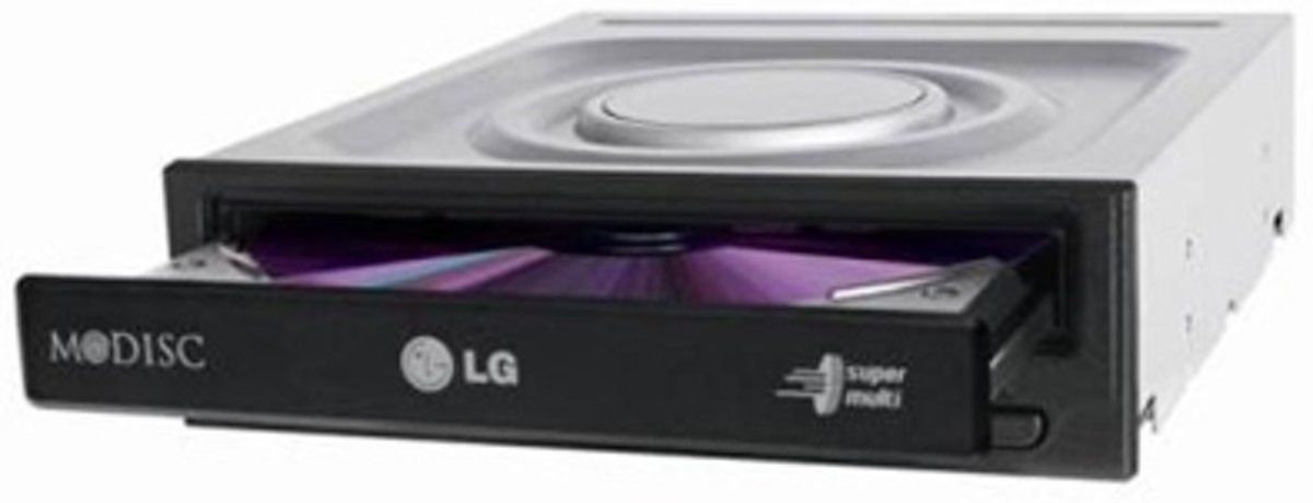 LG GH24NSD5 optisch schijfstation Intern Zwart DVD Super Multi DL