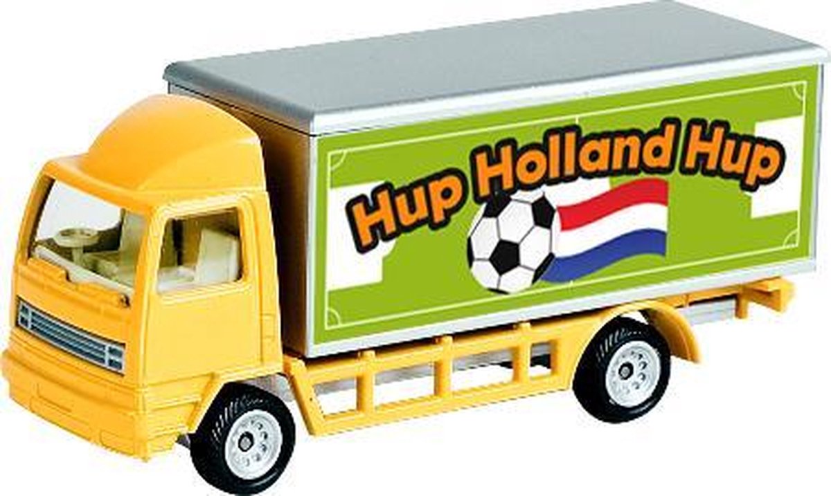 lkmn – model vrachtwagen – EK – kunststof - geel