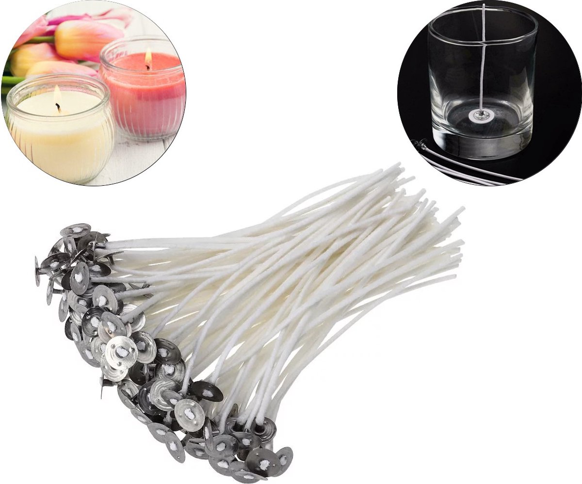 30 Stuks - Kaarsenlont -   - Kaarsen maken -  en voor zelf kaarsen maken - Kaarsen maken voor volwassenen - 30 stuks -  