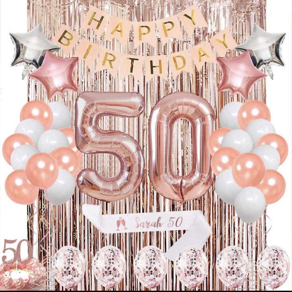 La Gabriela - 50 jaar - 41 Stuks - Verjaardag - Vrouw - Sarah - 50 Years Old - Party - Happy Birthday