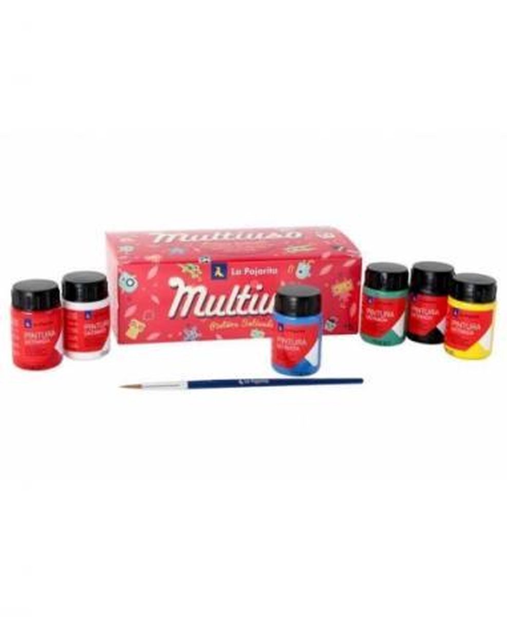 La Pajarita Satijnverf Set Primair 6x35 ml