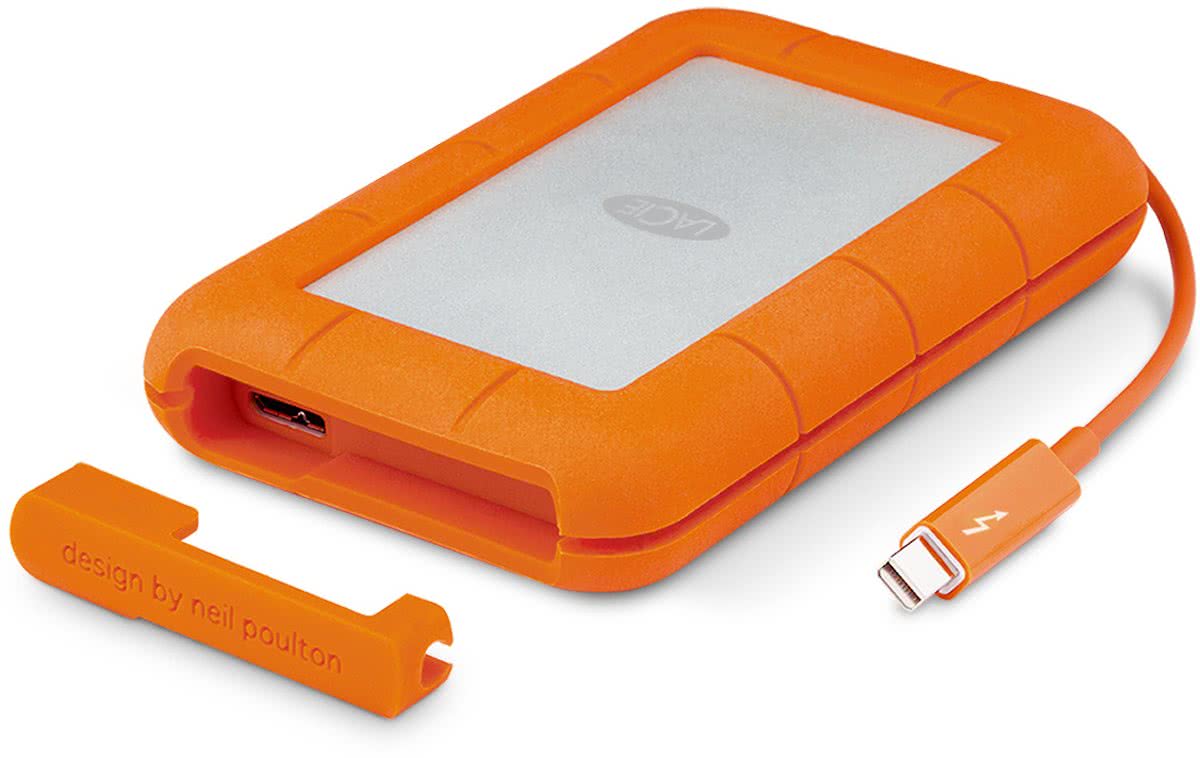 LaCie Rugged Thunderbolt - Externe harde schijf - 1 TB