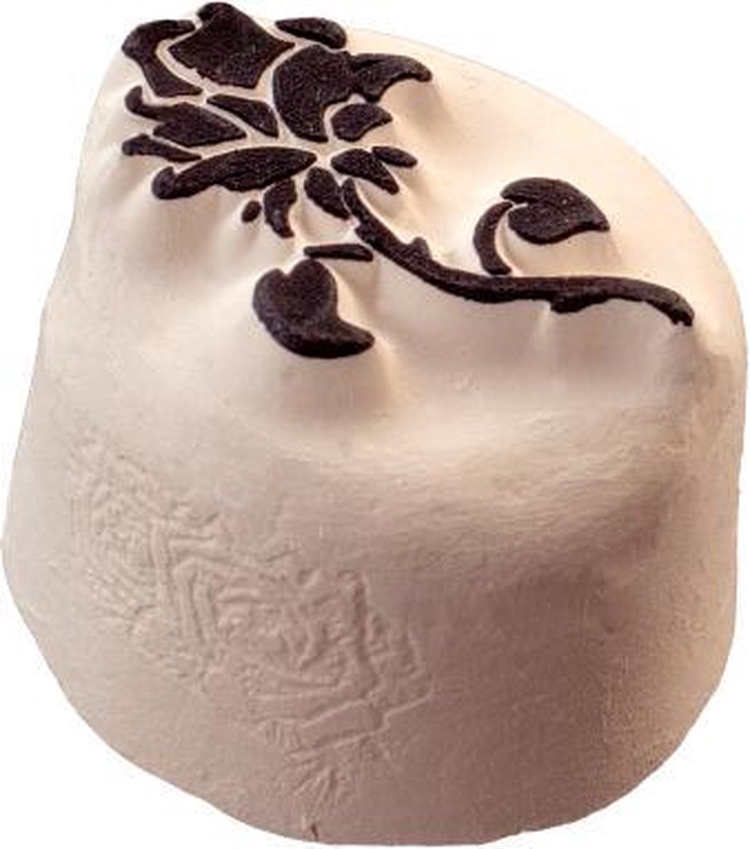 LaDot Tattoo Stempel Steen - S113 - Small - Roos - Nep Tattoo - Black Tattoo - Kinderen en Volwassenen
