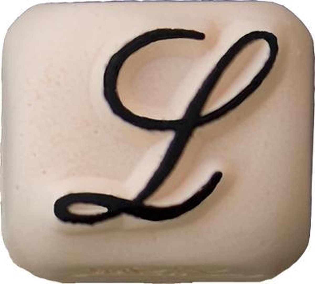 LaDot Tattoo Stempel Steen - S125L - Small - Letter L - Nep Tattoo - Black Tattoo - Kinderen en Volwassenen