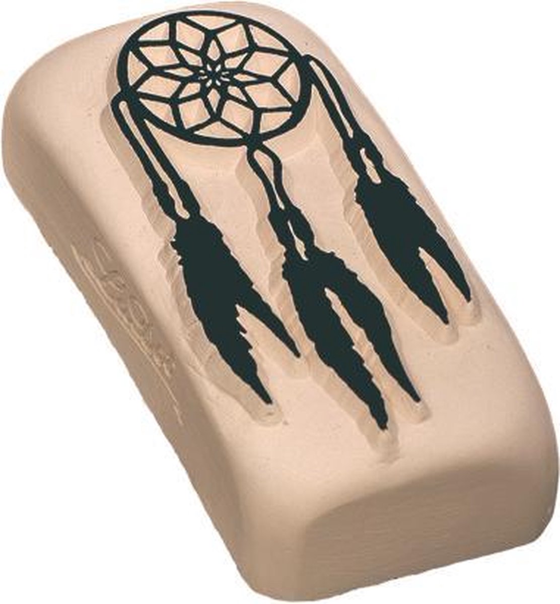 LaDot Tattoo Stempel Steen - XL8 - Extra Large - Dromenvanger - Nep Tattoo - Black Tattoo - Kinderen en Volwassenen