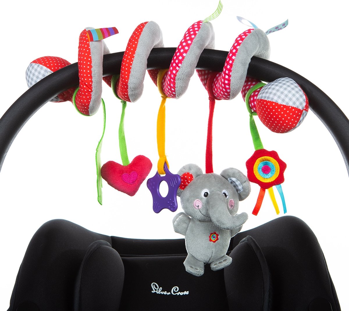 Label Label Boxspiraal met Olifant - Activiteitenspiraal Baby