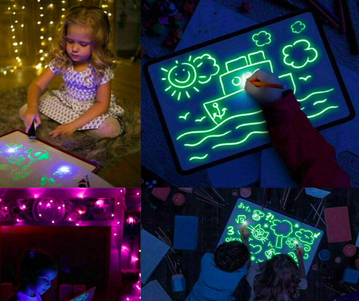 Magisch Tekenbord, Glow in the dark