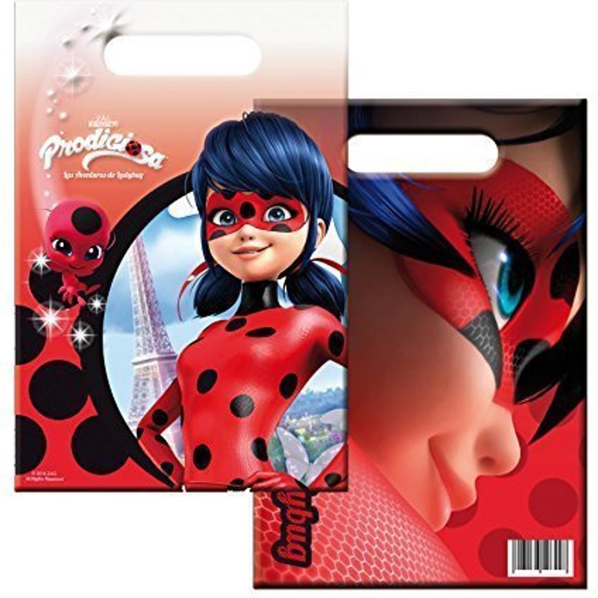 Ladybug traktatiezakje 6 st.