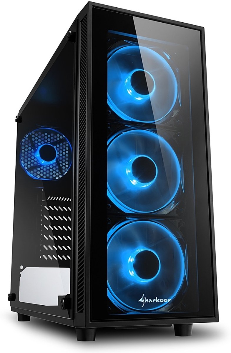 AMD Ryzen 5 2600 Allround Game Computer / Streaming PC - GTX 1660 ti 6GB - 8GB RAM - 240GB SSD - 1TB HDD - TG4