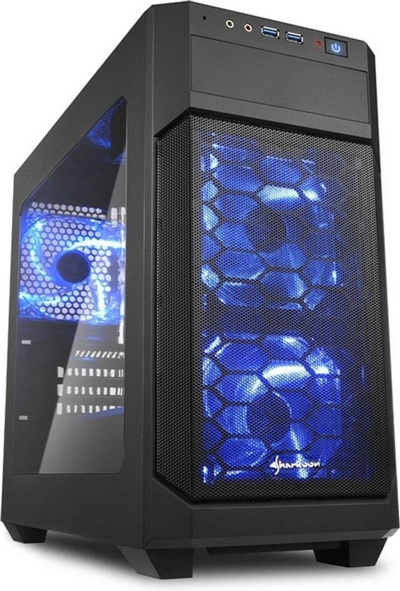 Intel i5 10600K - Upgrade Game PC / Gaming Computer - GT 1030 - 960GB SSD - 16GB RAM - V1000 BLUE