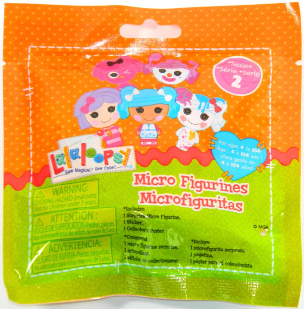 Lalaloopsy micro figuren zakjes serie 2