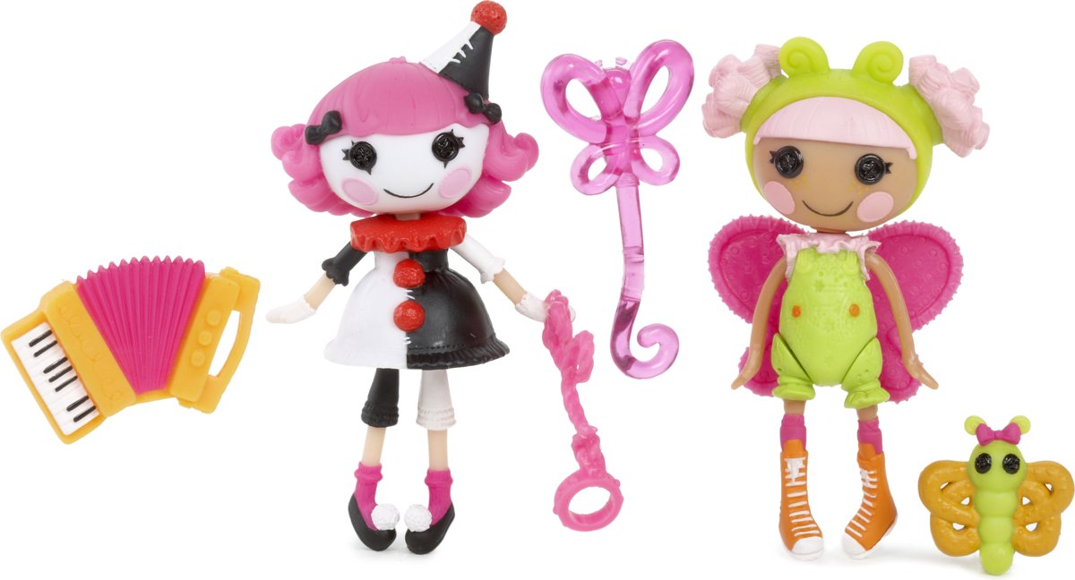 Mini Lalaloopsy 2 pack- Silly Fun House - Charlotte and Blossom