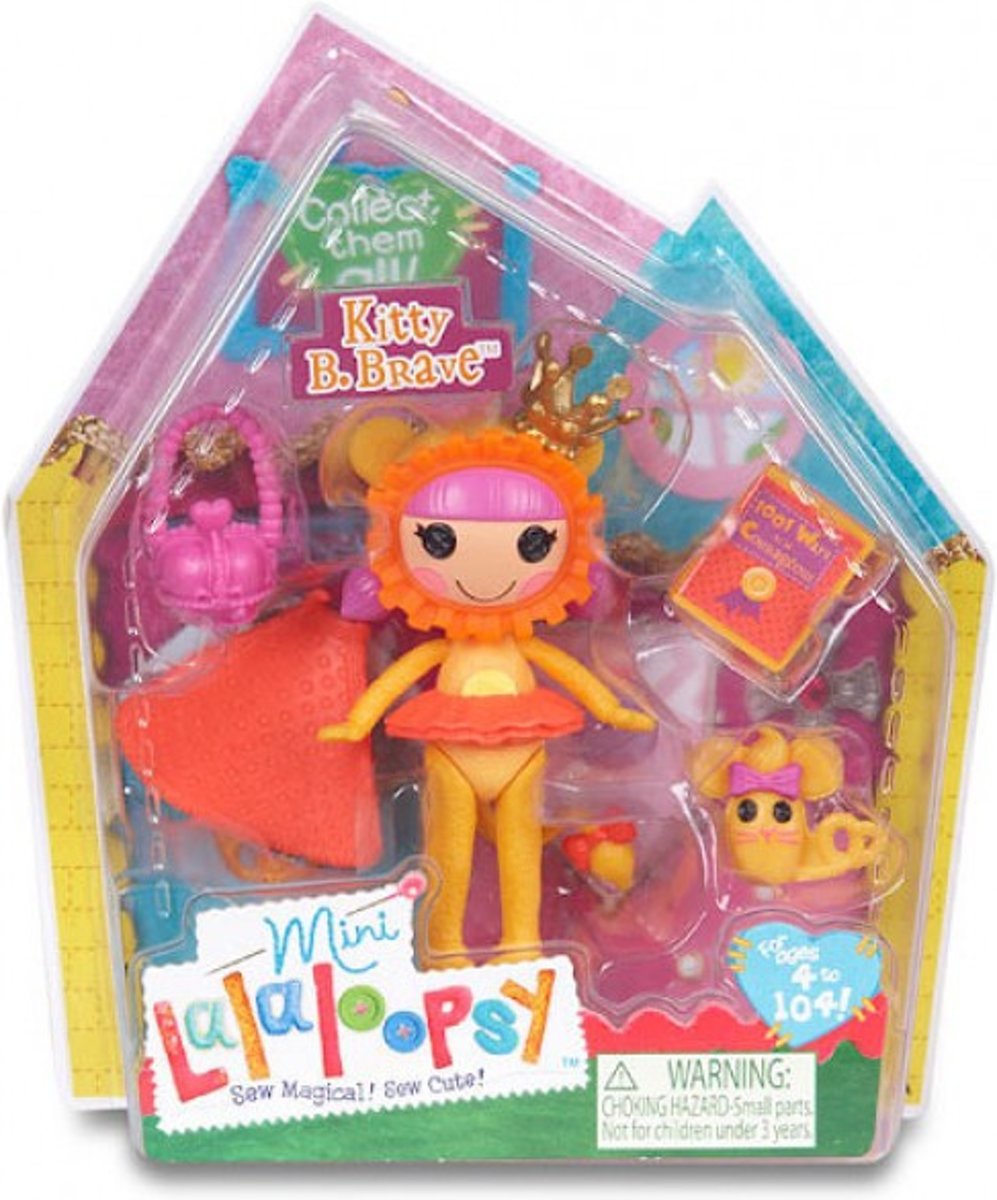 Mini Lalaloopsy Pop Kitty B. Brave