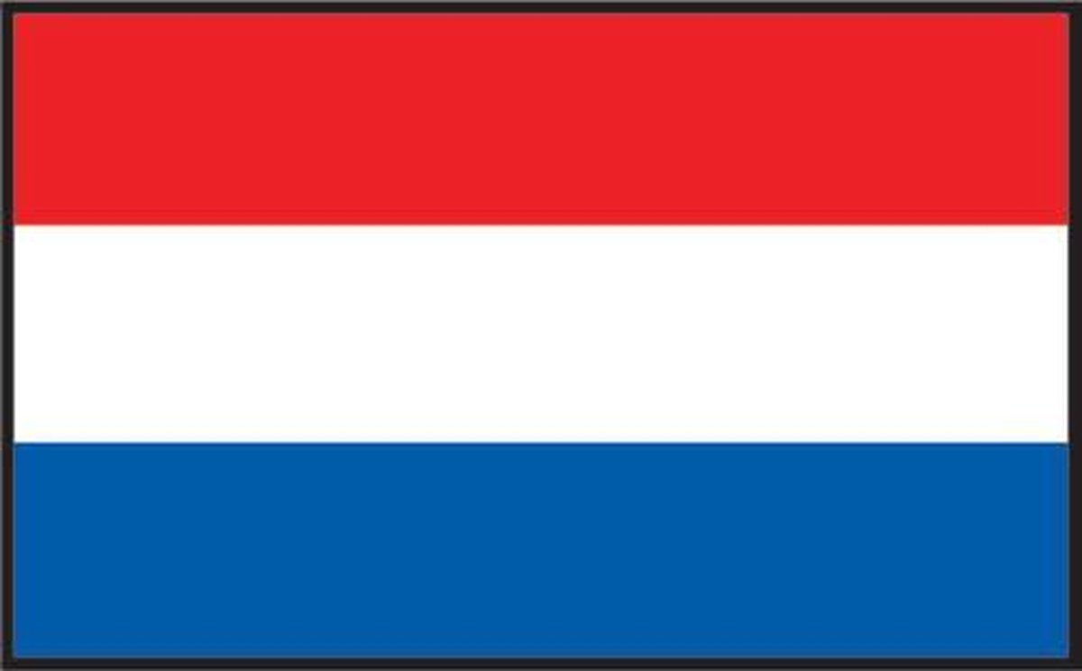 Lalizas Dutch Flag 20 x 30cm