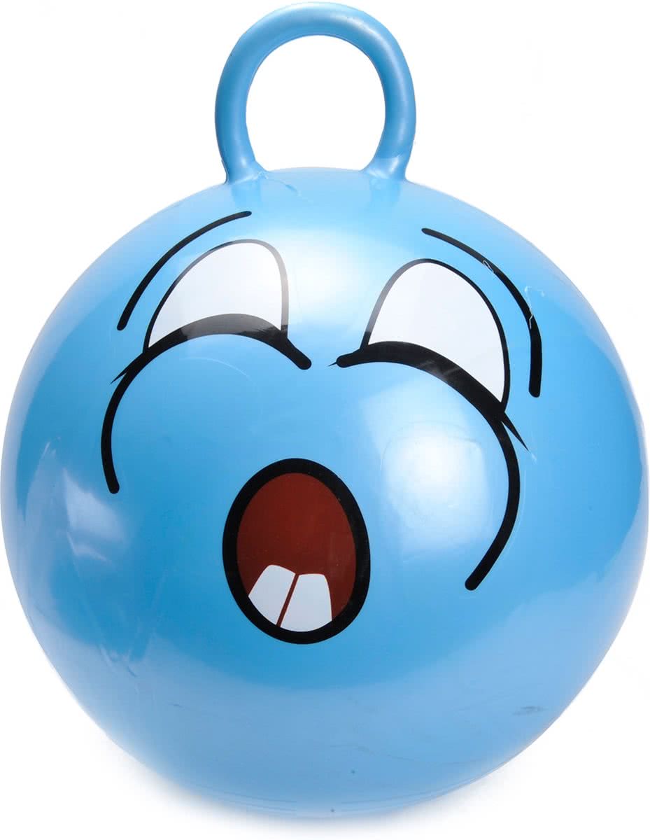 Skippybal Smiley - Emoji (Blauw)