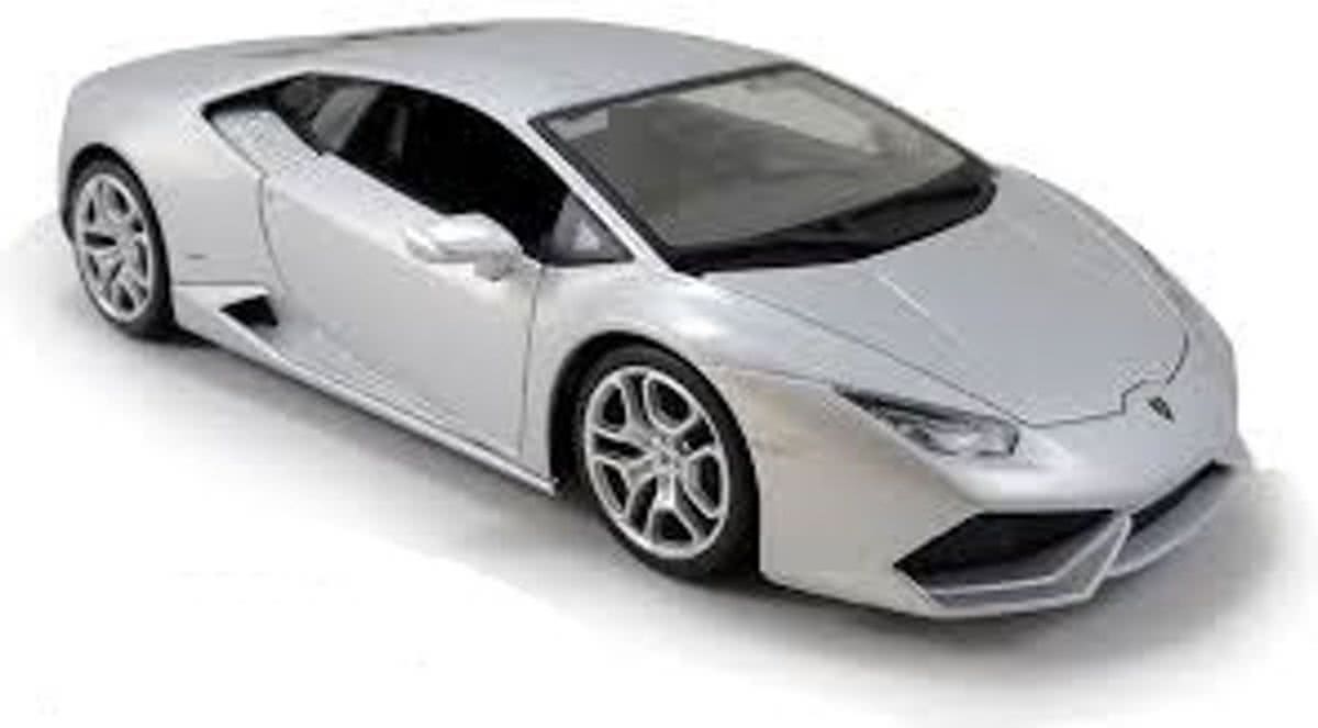 Lamborghini Huracan LP 610-4 Zilver Burago 1-18