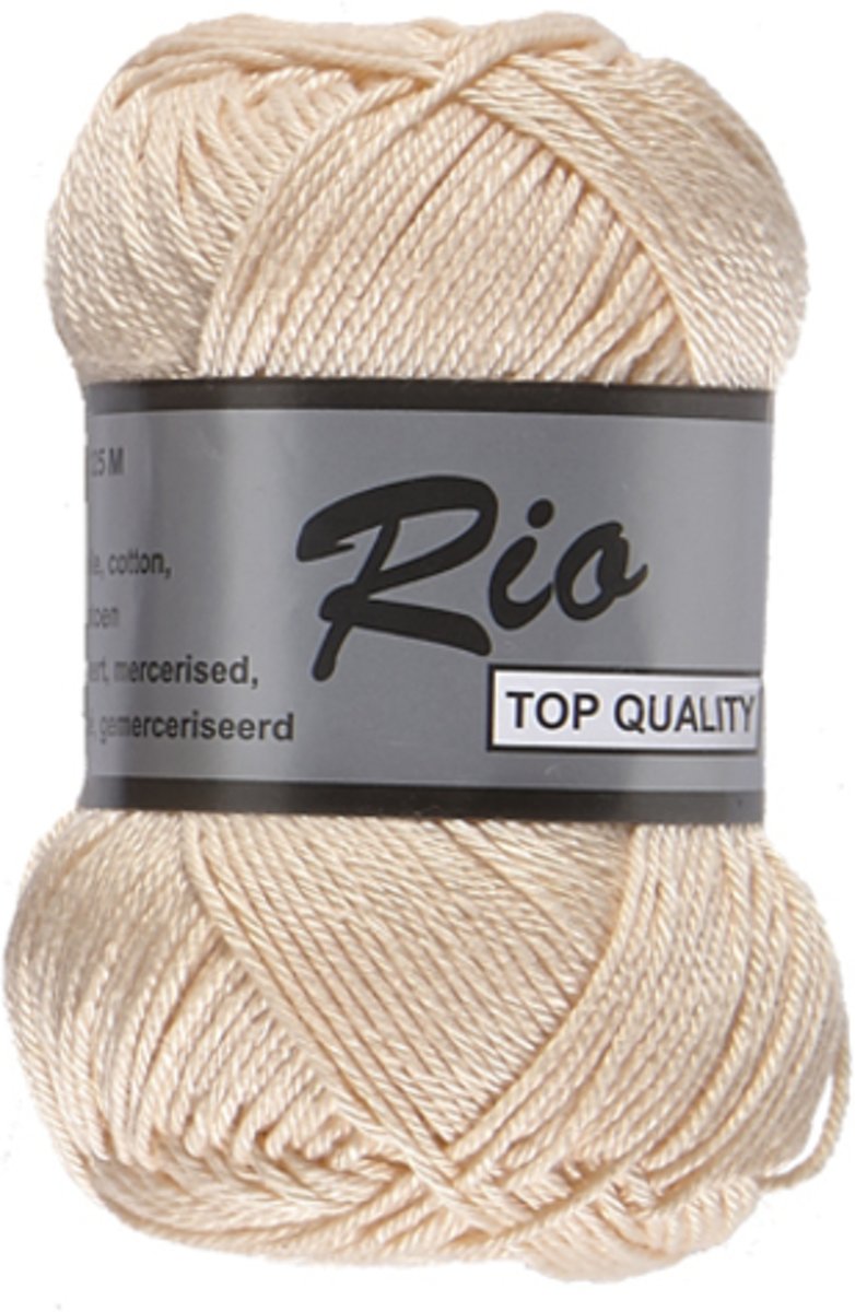 Lammy yarns Rio katoen garen - huidskleur