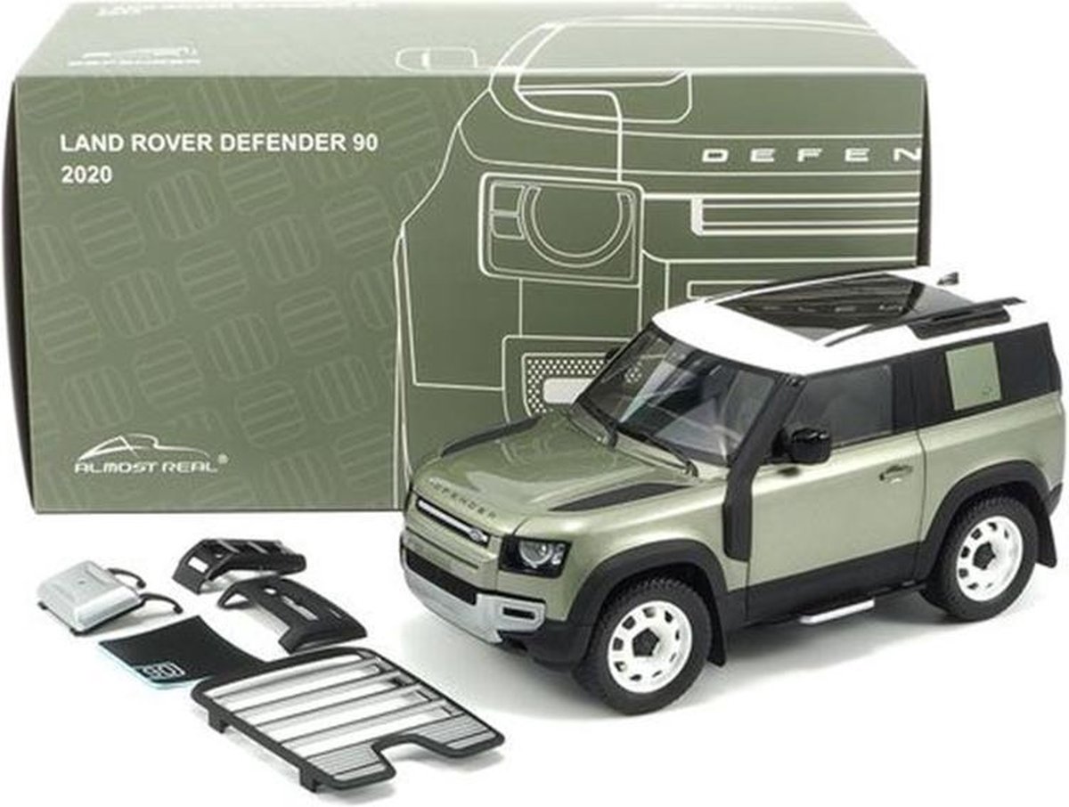 Land Rover Defender 90 Roof Rack 2020 Green