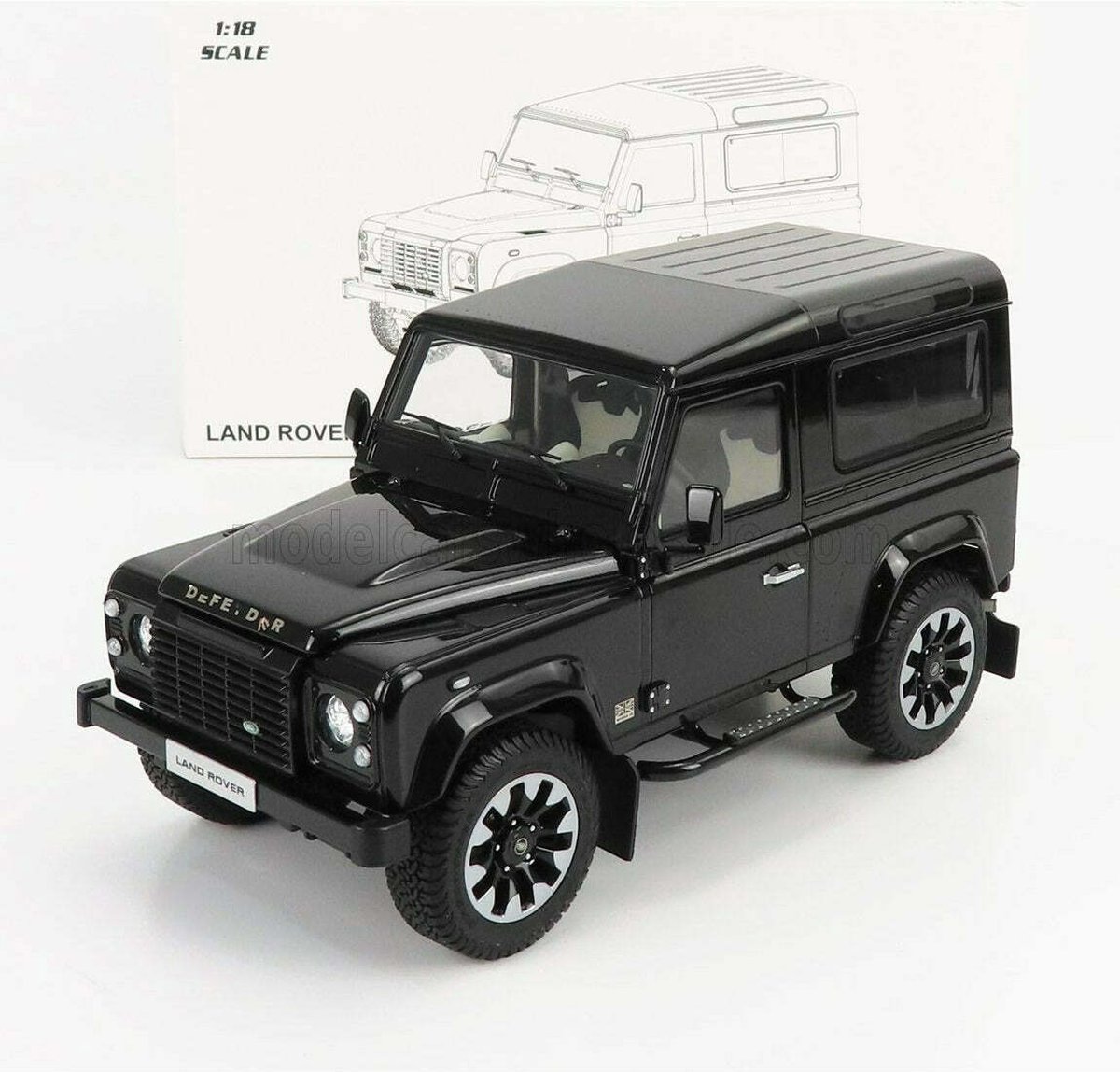 Land Rover Defender 90 Works V8  Black 2018