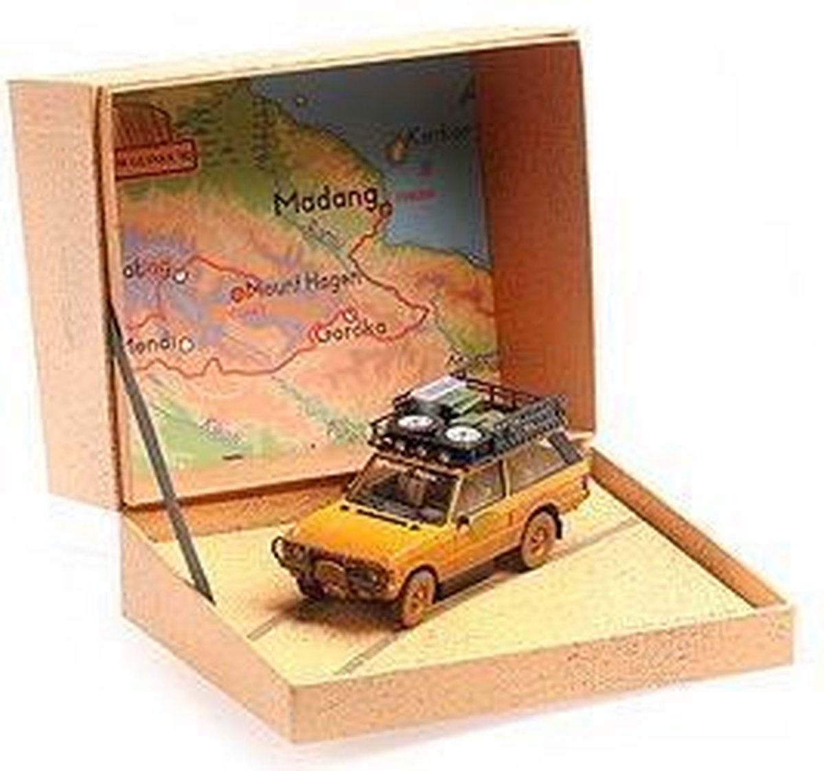 Land Rover Range Rover Camel Trophy Papua Nova Guinea Dirty Version 1982 - 1:43 - Almost Real