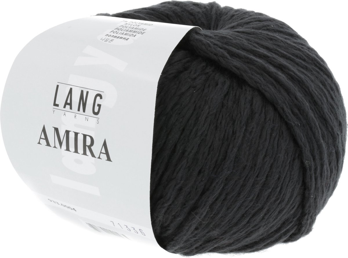 Lang Yarns Amira nr 0004 Zwart