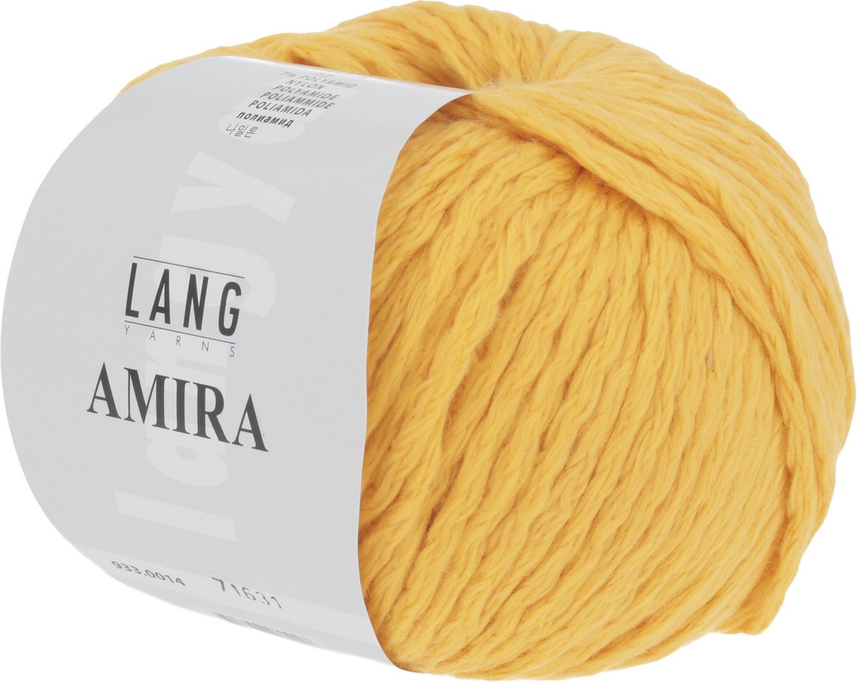 Lang Yarns Amira nr 0014 Warmgeel