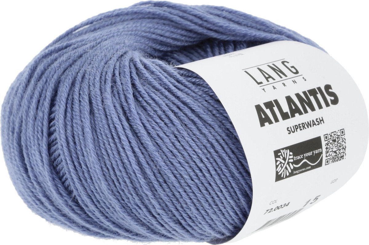 Lang Yarns Atlantis Blauw 0034