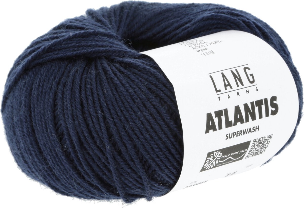 Lang Yarns Atlantis Donkerblauw 0035