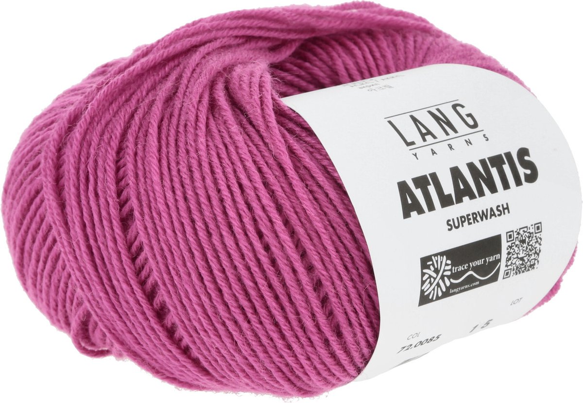 Lang Yarns Atlantis Fuchsia Roze 0085