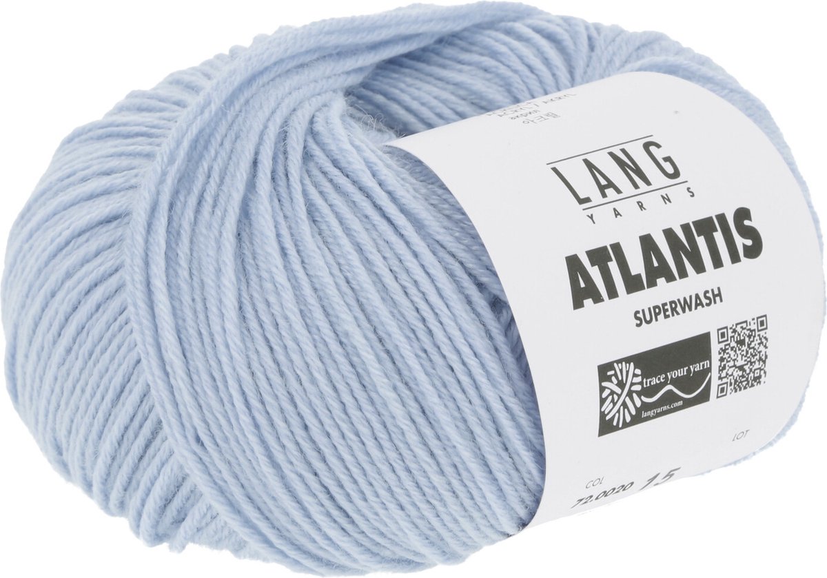 Lang Yarns Atlantis Lichtblauw 0020