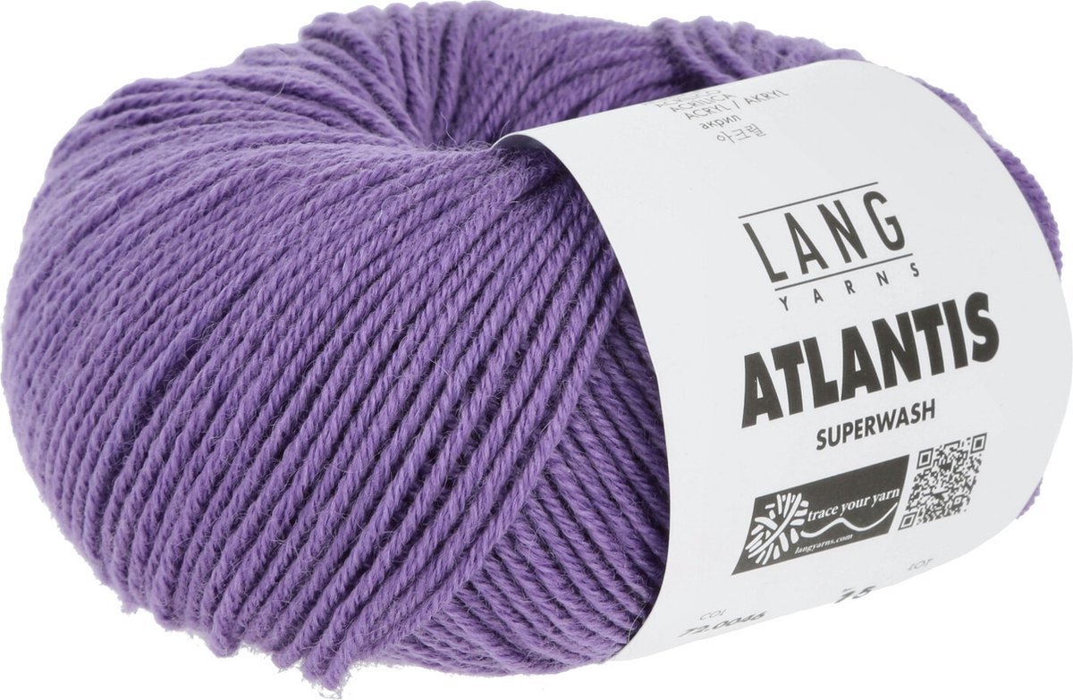 Lang Yarns Atlantis Paars 0046