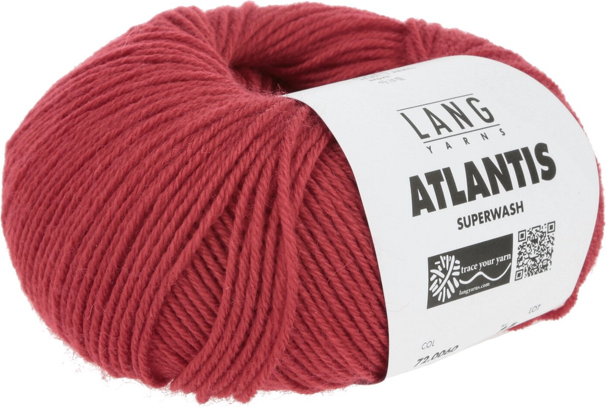 Lang Yarns Atlantis Rood 0060