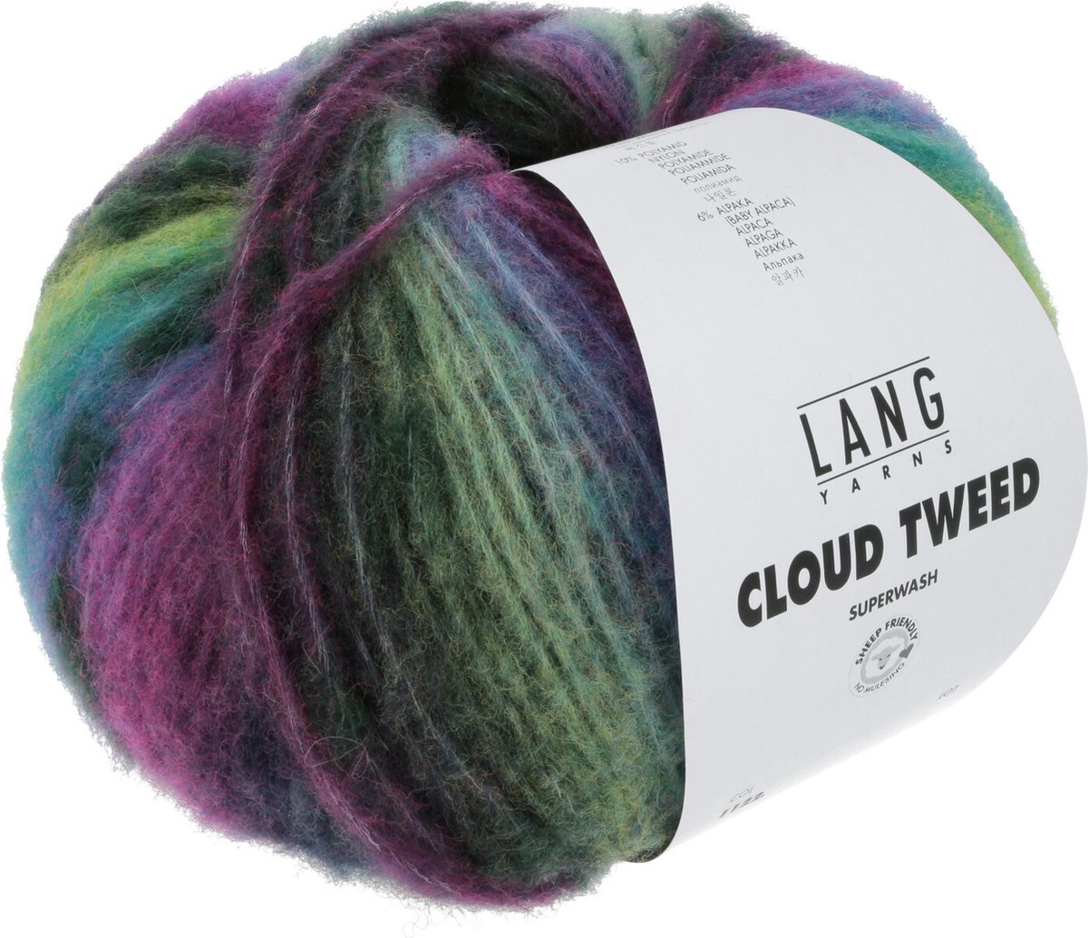 Lang Yarns Cloud Tweed 100 gram nr 0006