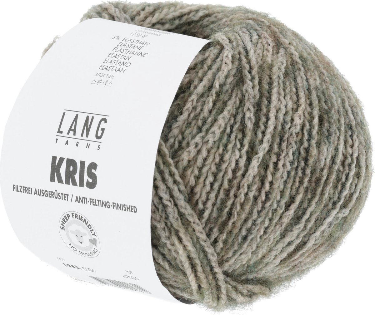 Lang Yarns Kris 50 gram nr 006 Groen