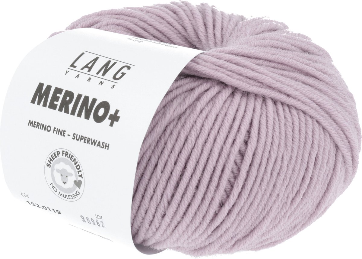 Lang Yarns Merino+ 119 Lichtroze