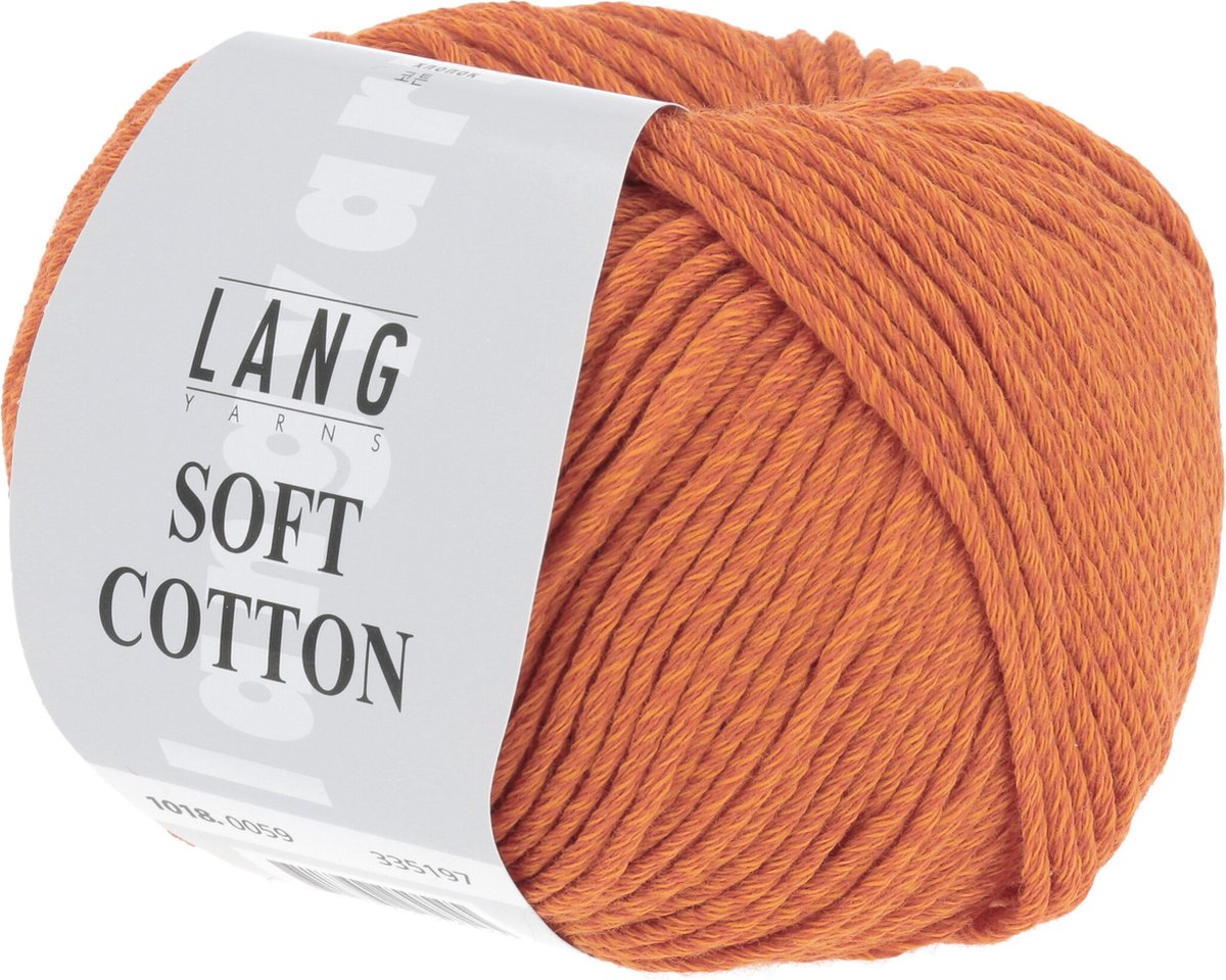 Lang Yarns Soft Cotton 0059 Oranje