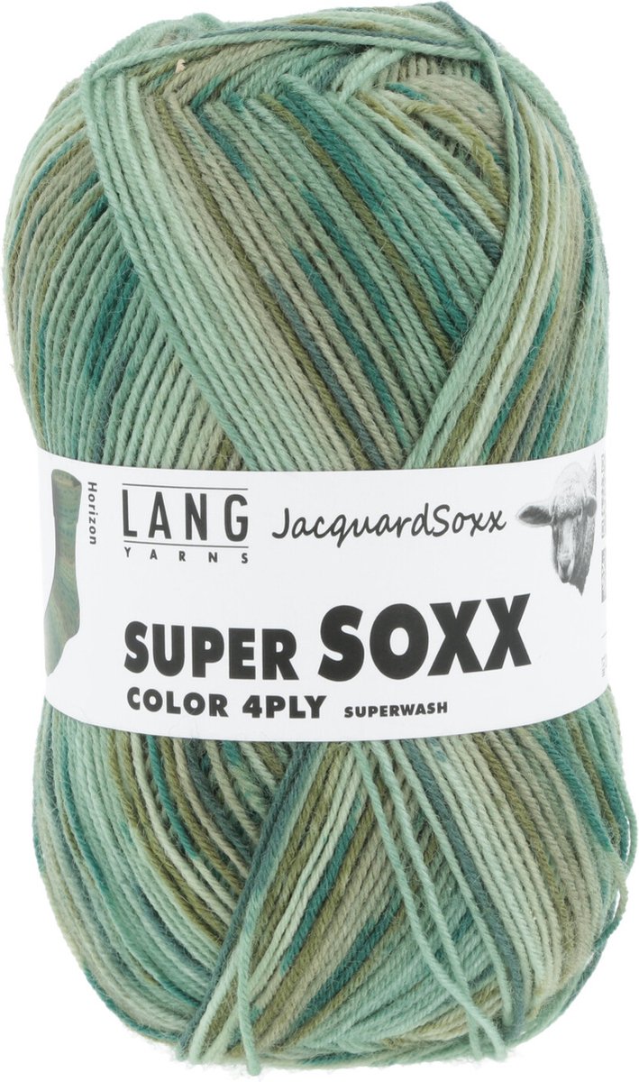 Lang Yarns Super Soxx Jacquardsoxx 4 draads 100 gram 0297