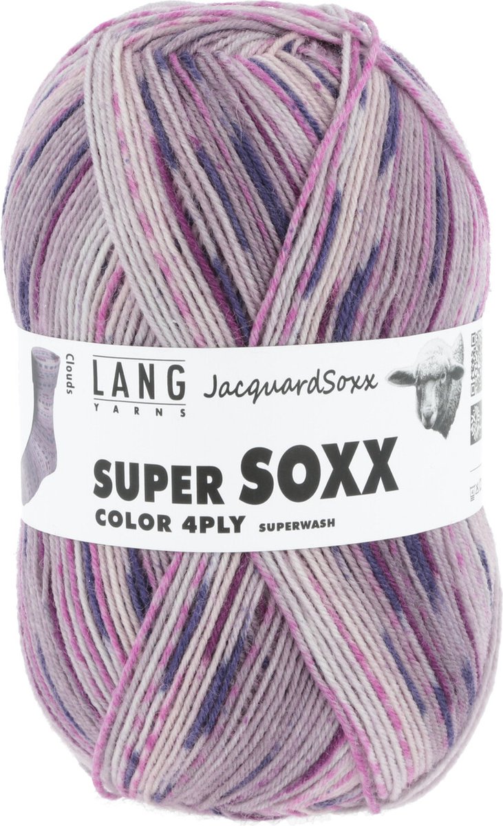 Lang Yarns Super Soxx Jacquardsoxx 4 draads 100 gram 0301