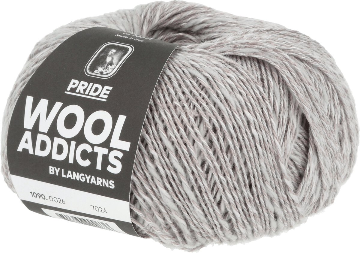 Lang Yarns Wool Addicts Pride 0026 Pride Grijs