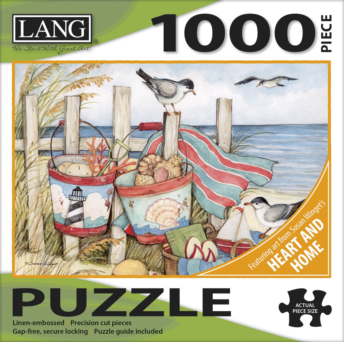 LANG Puzzel - Sand Bucket / Strand – 1000 stuks