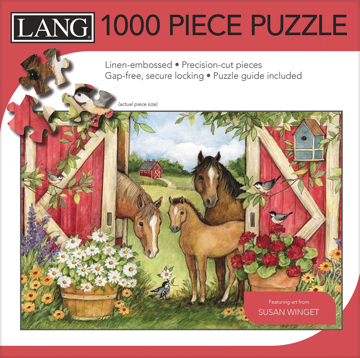 LANG Puzzel – Heartland Barn / Paarden / Boerderij – 1000 stuks