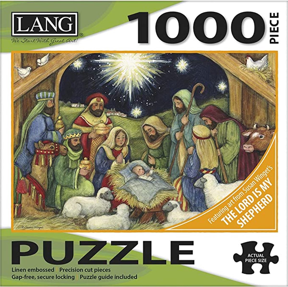 LANG Puzzel – Kerststal / Nativity – 1000 stuks