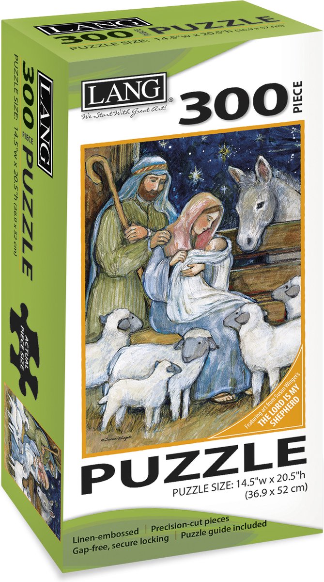 LANG Puzzel – Kerststal / Nativity – 300 stuks