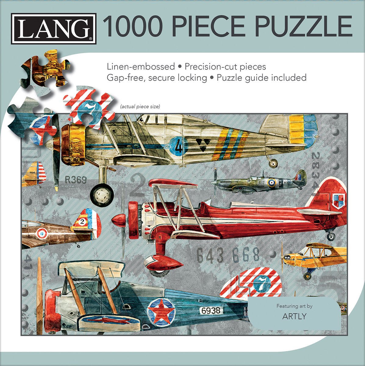 LANG Puzzel – Planes / Vliegtuig / Vliegtuigen – 1000 stuks