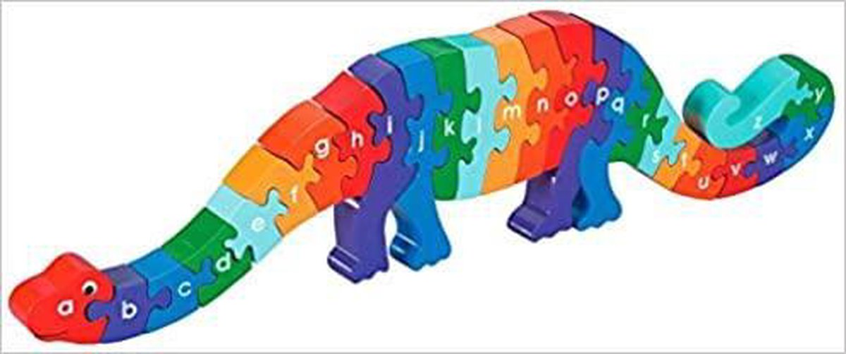 Alfabet Puzzel - Dinosaurus Dizzy (26)