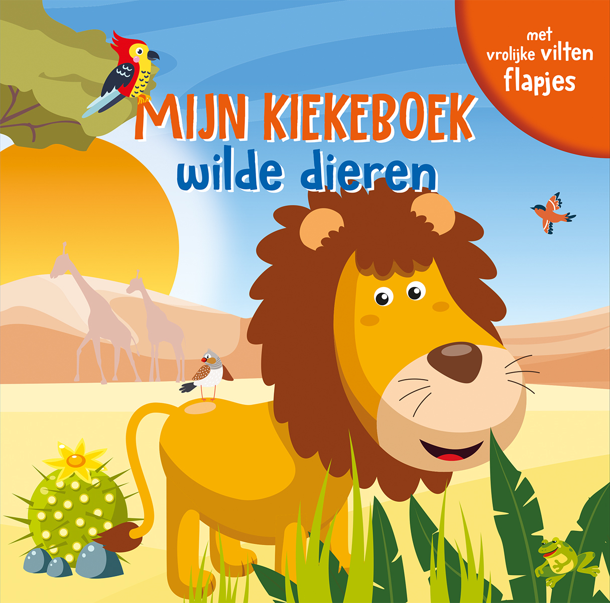 Lantaarn Publishers Mijn Kiekeboek - Wilde dieren