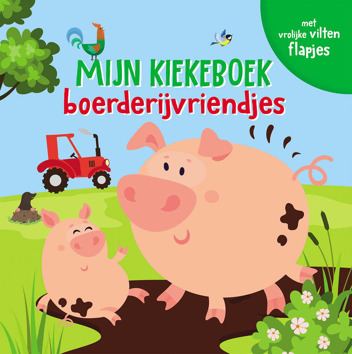 Lantaarn Publishers Mijn kiekeboek - Boerderijvriendjes