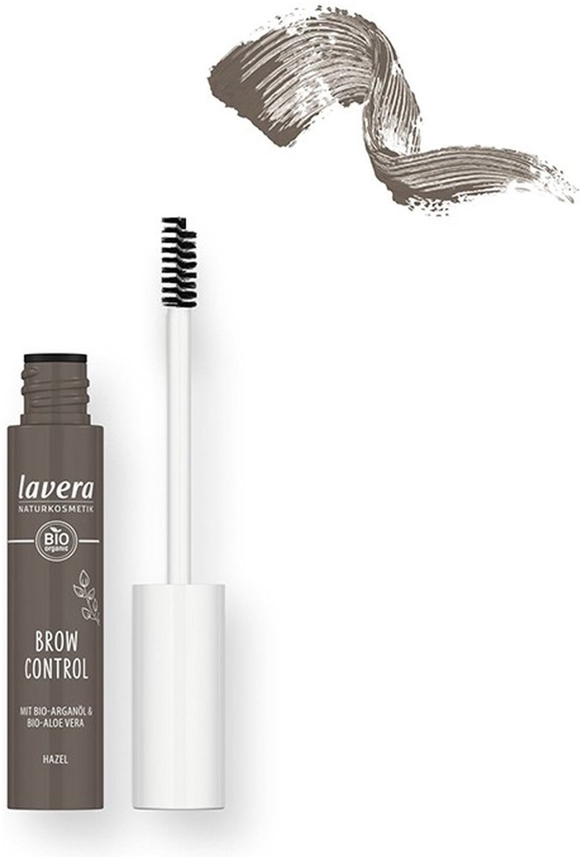 Lavera Brow control wenkbrauwgel 02 hazel bio 8.5 Milliliter