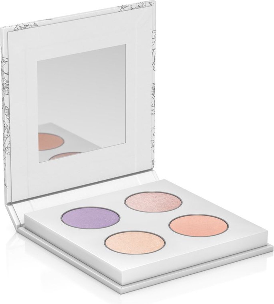 Lavera Signature colour eyeshadow pure pastels 01 bio 1 Stuks